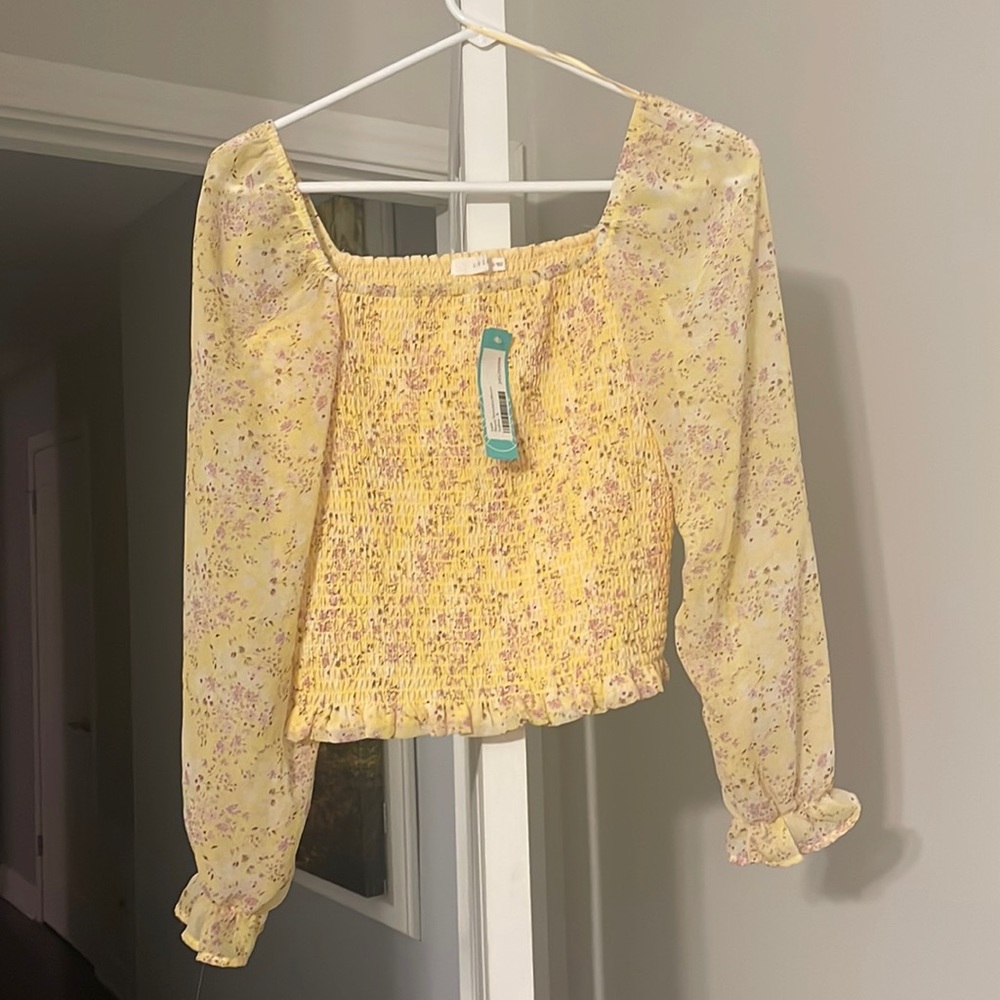 Lush square neck top